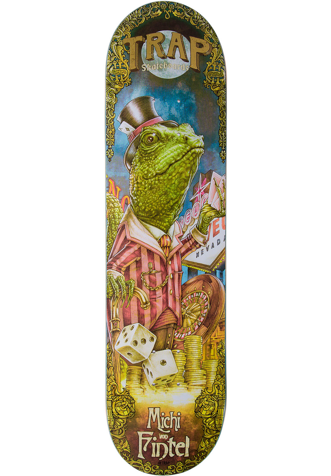 TRAP Fintel Animals, Deck, multicolored TRAP Fintel Animals, Deck, multicolored