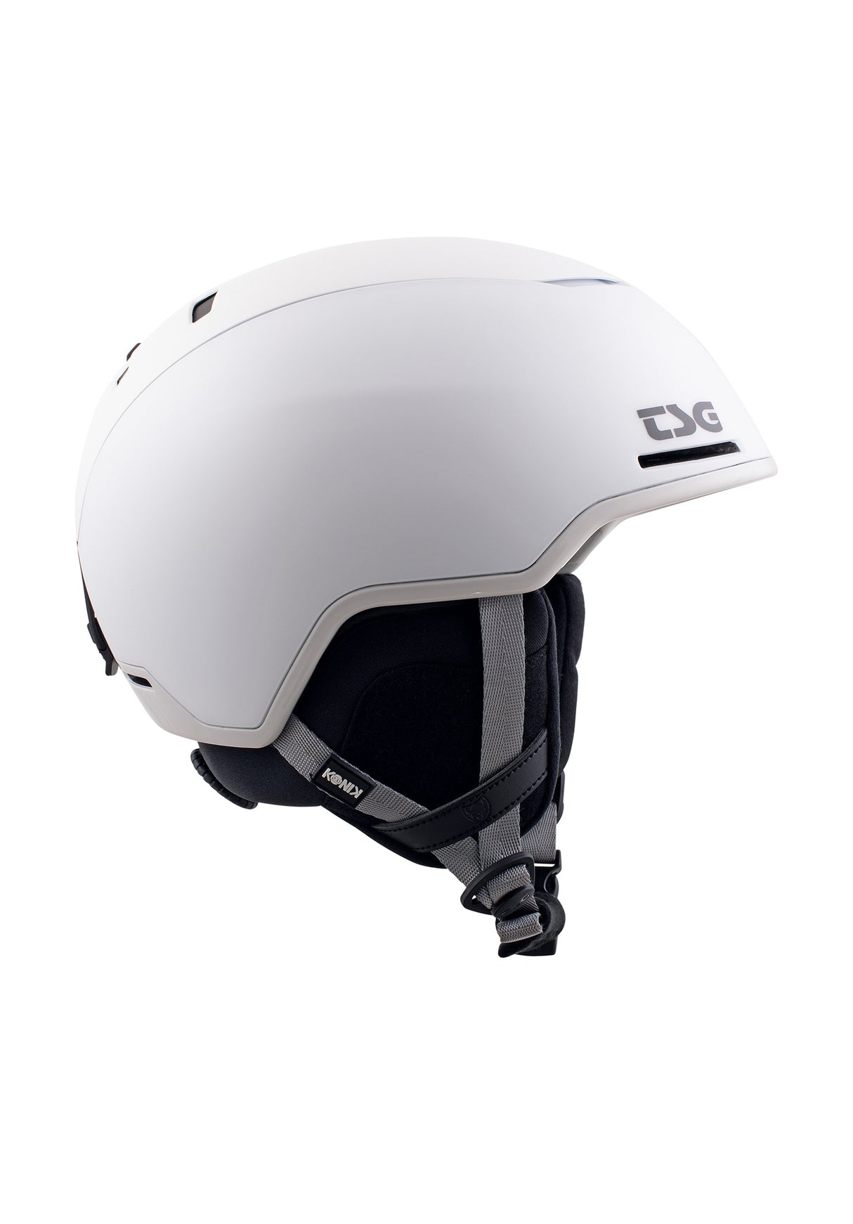 Konik 2.0 Solid Color satin white coal Closeup1