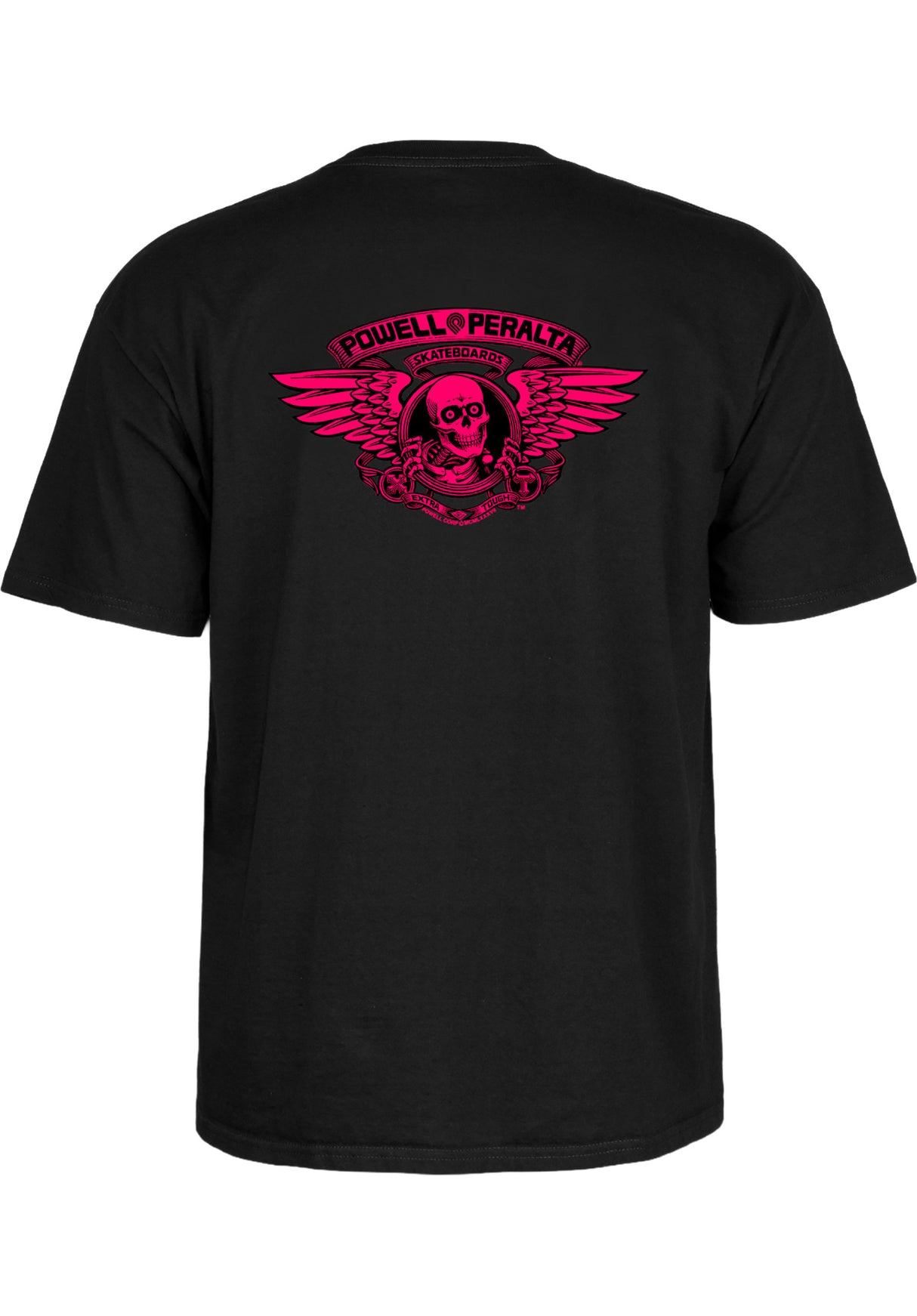Winged Ripper Blacklight pink Rueckenansicht