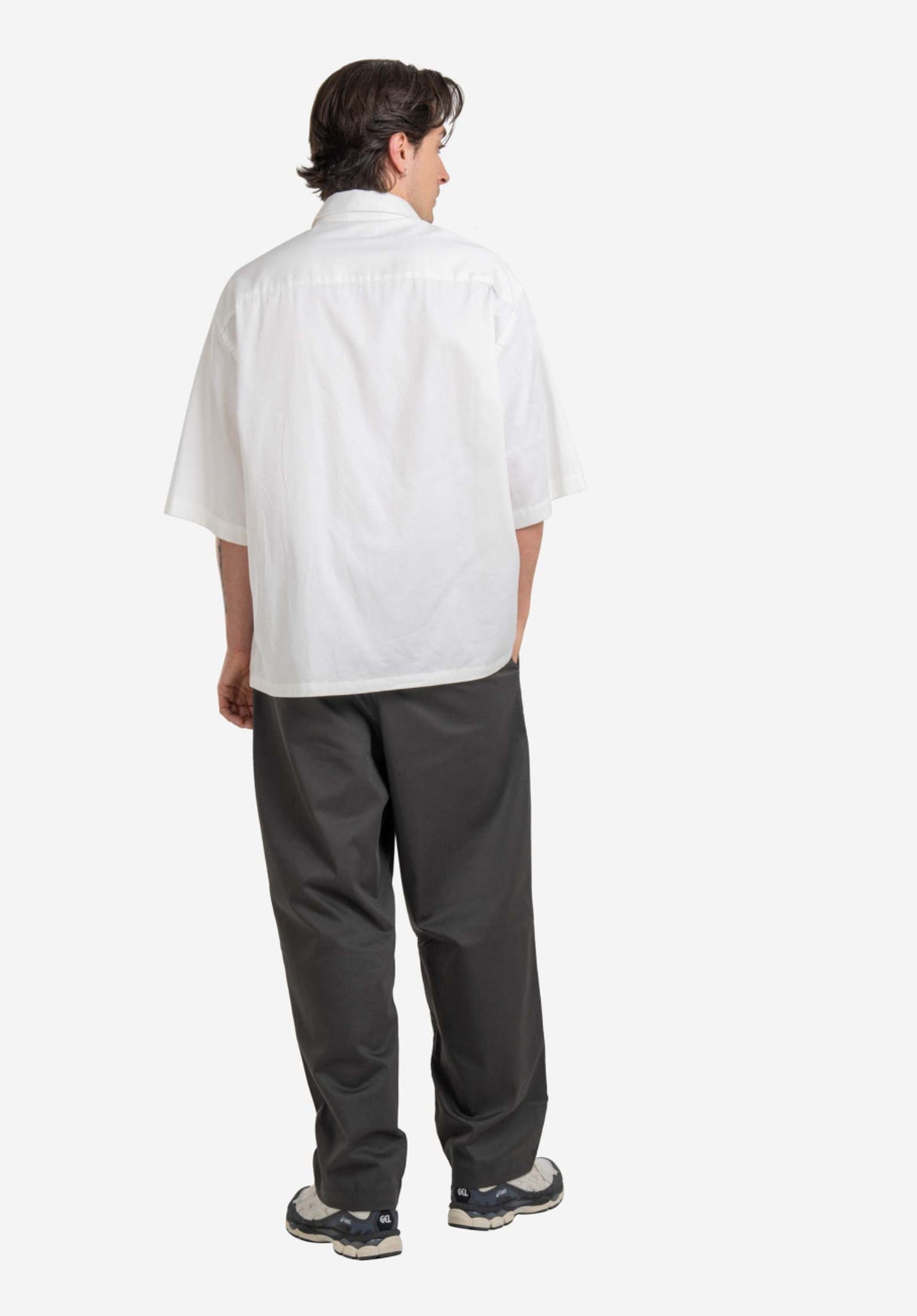 Loose Flex Chino PC vulcangrey Rueckenansicht