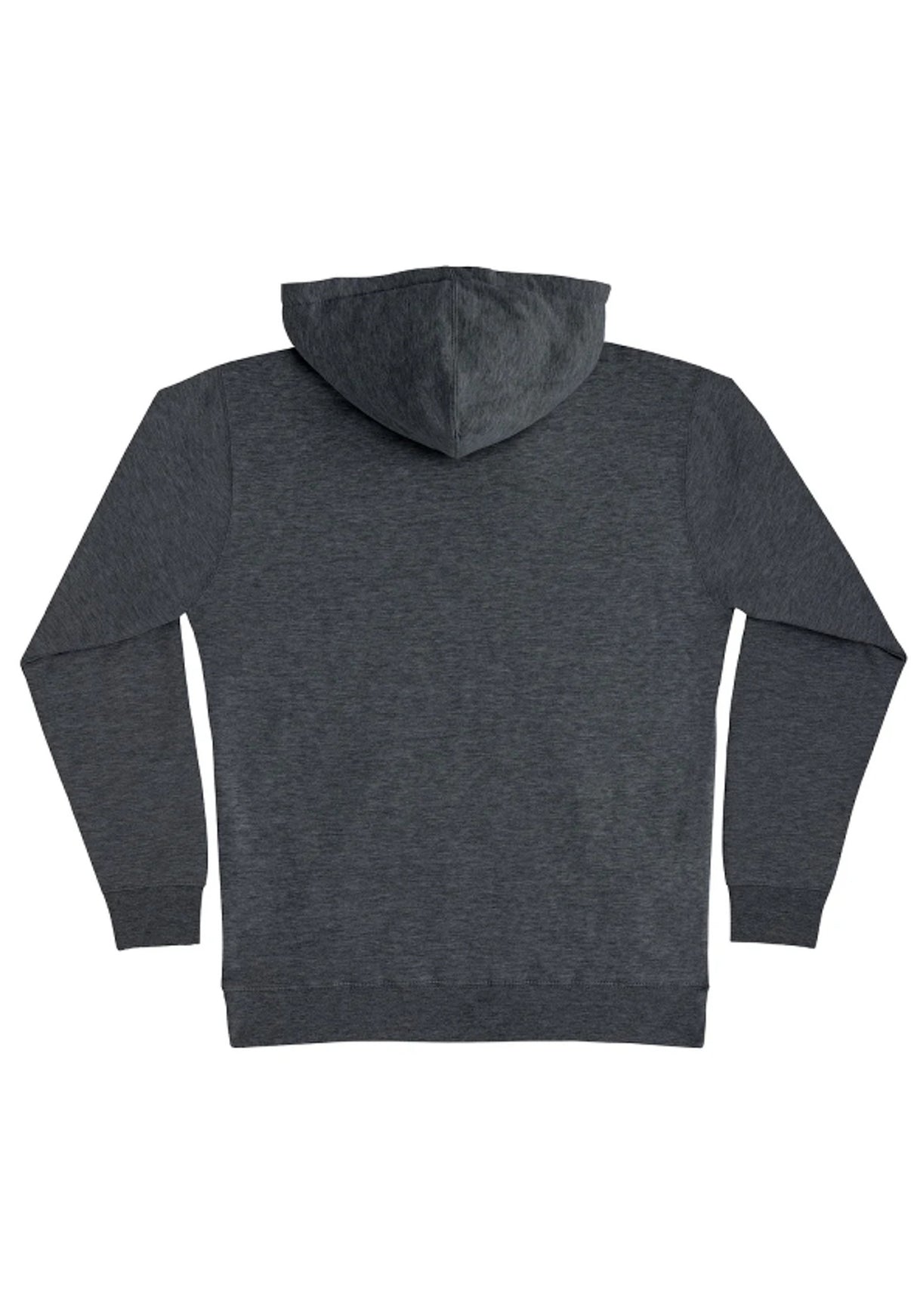Logo Heavyweight charcoal heather-purple Rueckenansicht