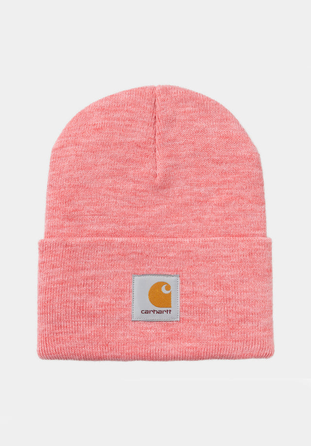 Acrylic Watch Hat (Heather) dustyrose-heather Vorderansicht