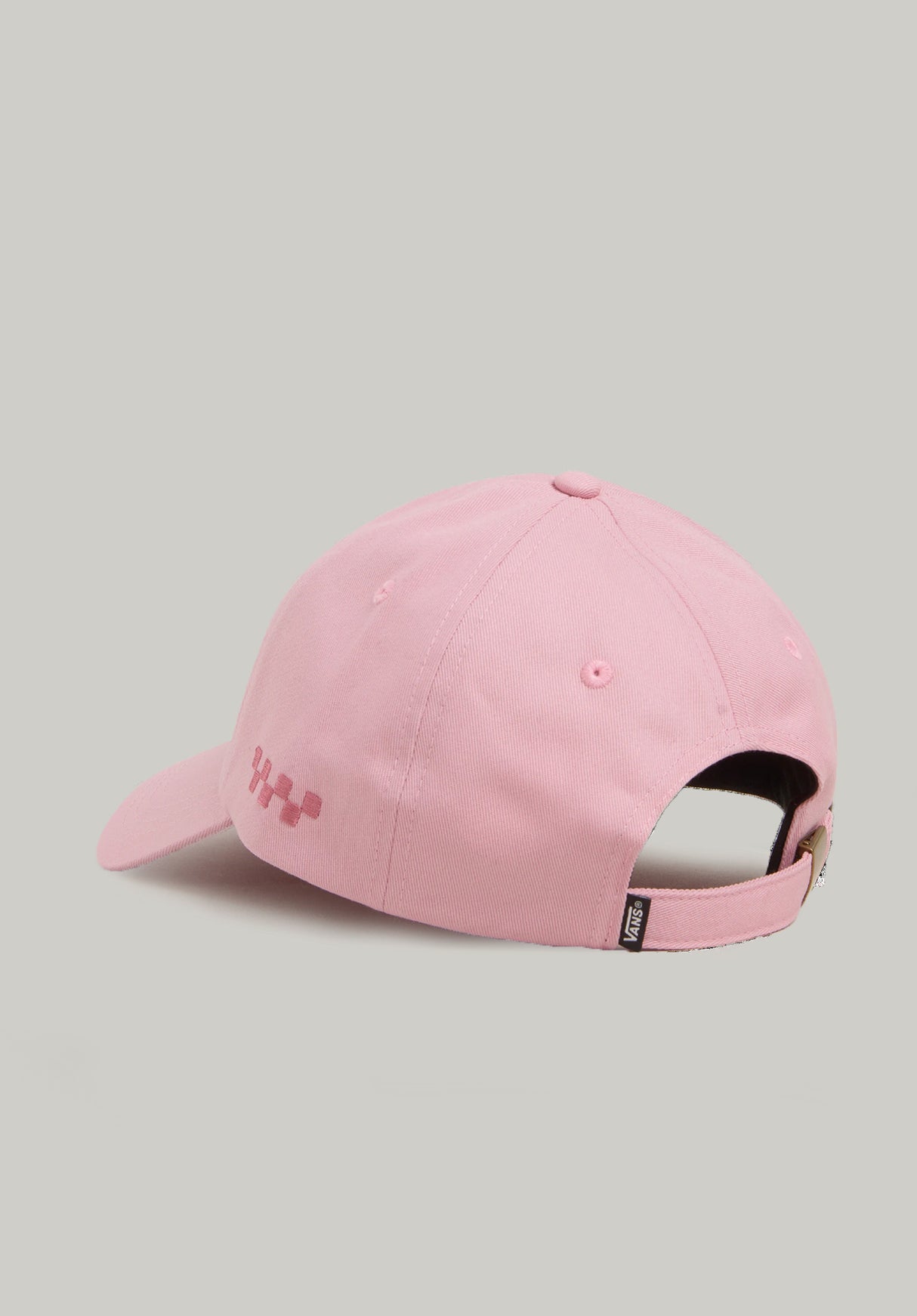 Check Side Curved Bill Jockey pinkdawn Rueckenansicht