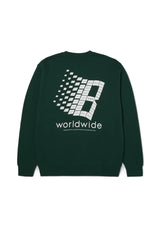 x Bronze forestgreen Rueckenansicht