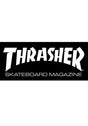 Skate Mag Medium Sticker black Vorderansicht