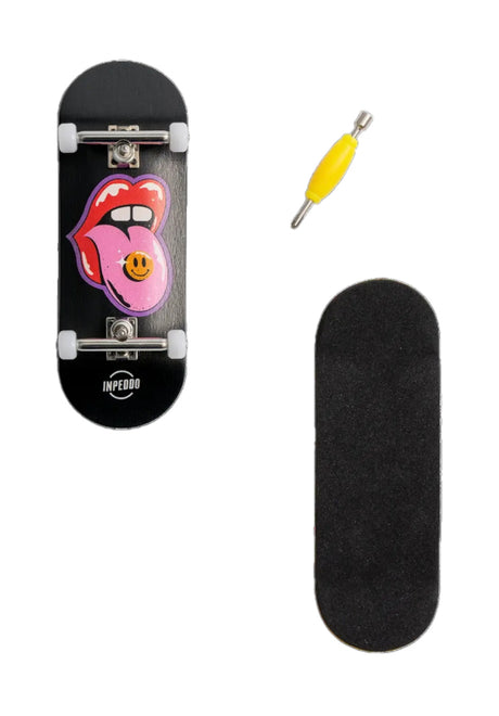 Happy Mouth Wooden 5-Ply Fingerboard multicolored Rueckenansicht