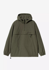 Windbreaker Pullover cypress-black Vorderansicht