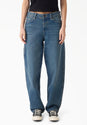 957 Loose Tapered Work khakitintedblue Vorderansicht