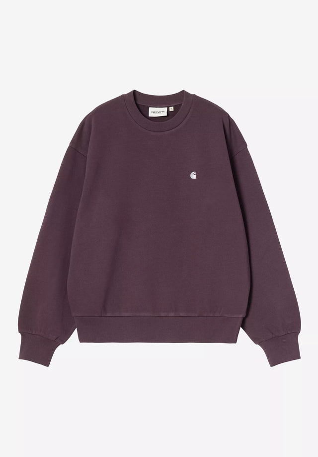 W' Casey cozypurple-silver Vorderansicht