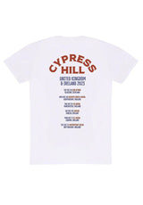 Cypress Hill - Pot Leaf Cartoon white Vorderansicht