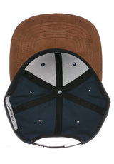 Suede 6-Panel navy Oberansicht