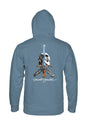 Skull & Sword slate-blue Vorderansicht