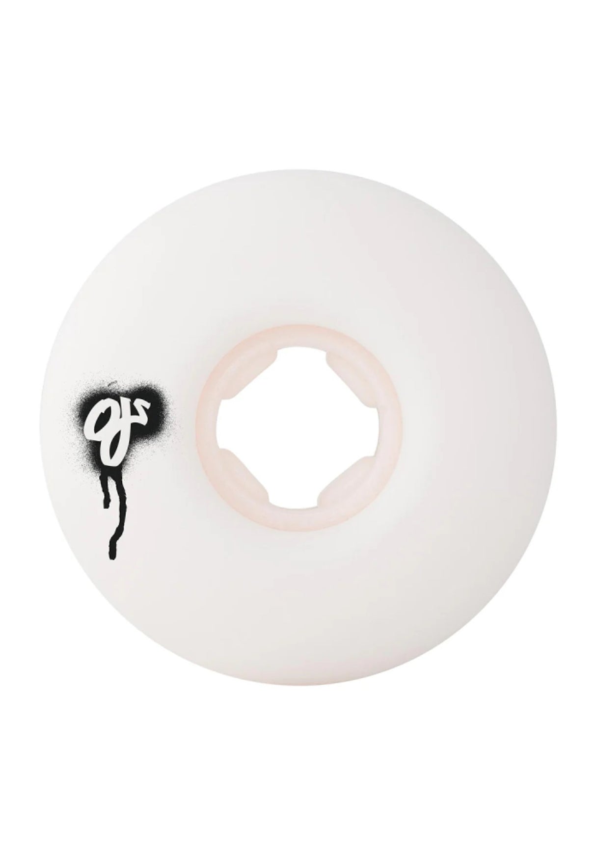 Throw Up Chubbies 99A white Rueckenansicht