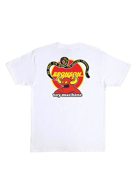 x Toy Machine white Vorderansicht