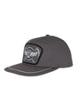 Tried & True 5-Panel Unstructured Low Snapback charcoal Vorderansicht