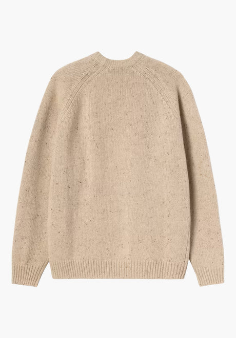 Anglistic Sweater speckledfleurdesel Rueckenansicht