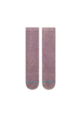 Icon Dyed Crew plum Rueckenansicht