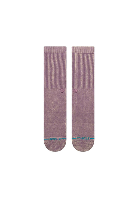 Icon Dyed Crew plum Rueckenansicht