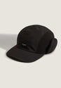 66 Earflap Tall Camper black Vorderansicht
