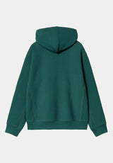 Hooded American Script malachite Rueckenansicht