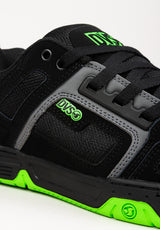 Comanche black-charcoal-lime-nubuck Unteransicht
