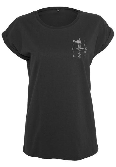 Blindgirl Girls black Rueckenansicht