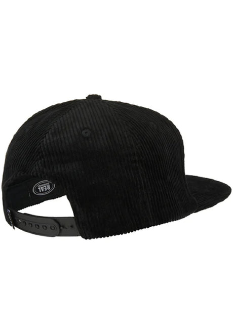 Oval black-black Rueckenansicht