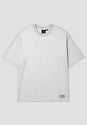 LX SS Loose Fit ashheather Vorderansicht