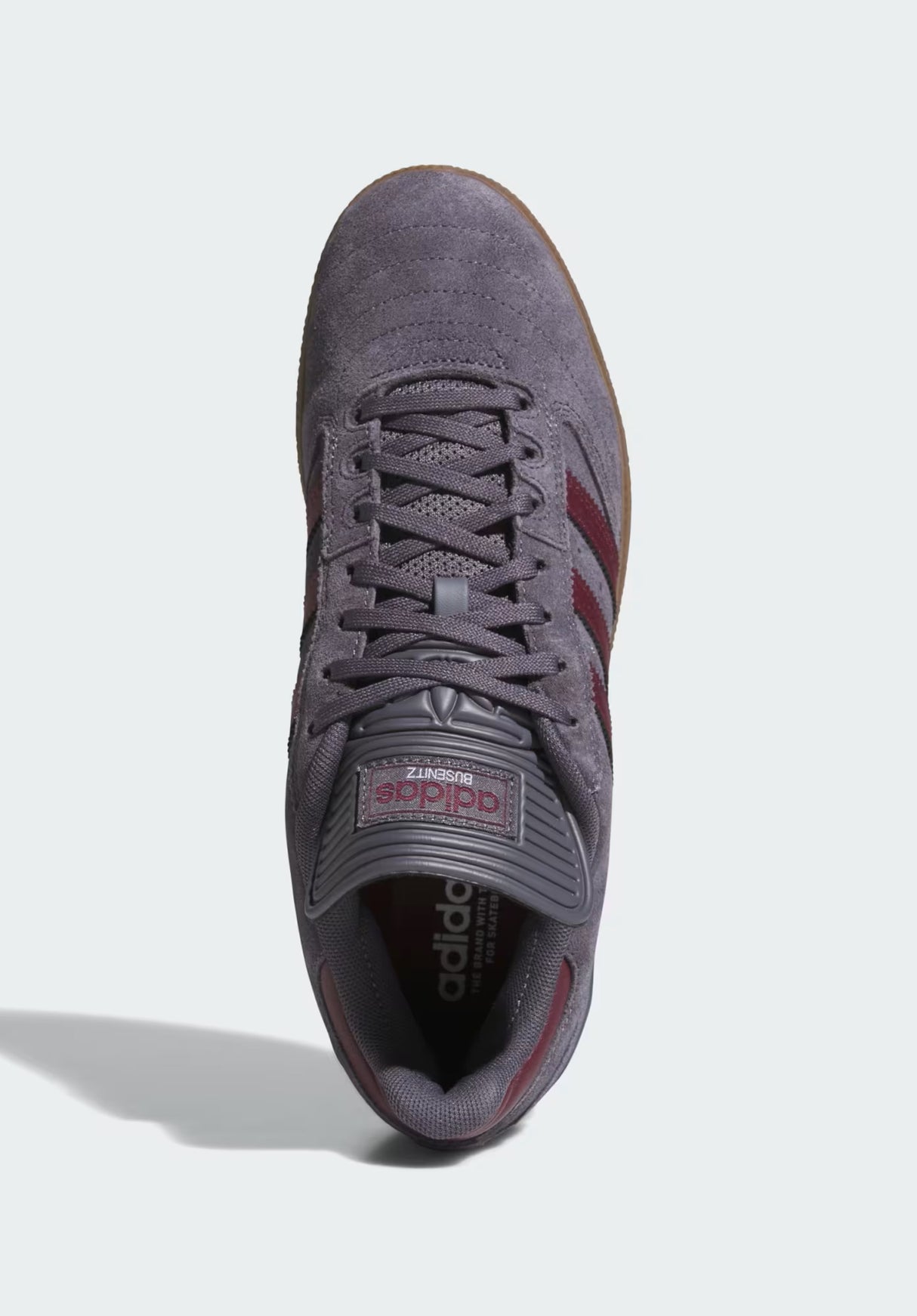 Busenitz Pro maroon Closeup1