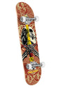 Skull & Sword khaki-burgundy Vorderansicht
