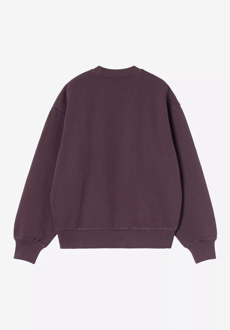 W' Casey cozypurple-silver Rueckenansicht