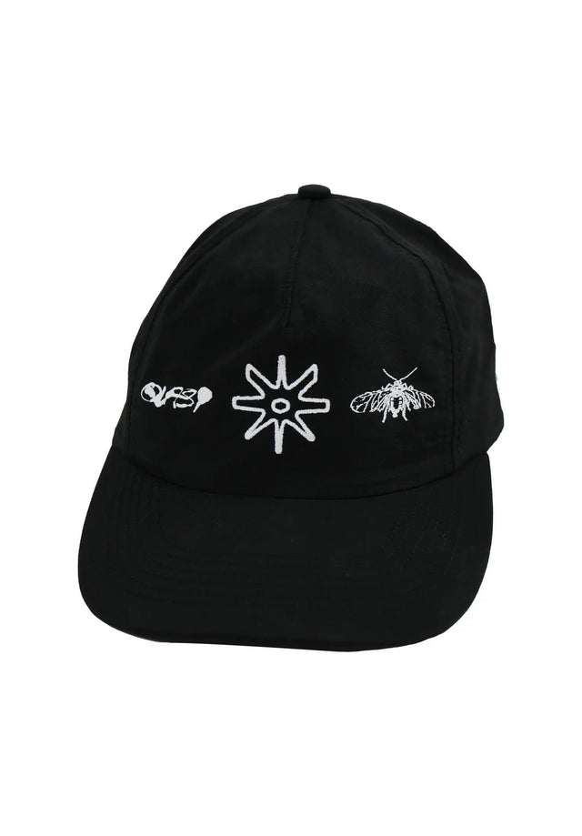 Kaoss 5-Panel Unstructered black Vorderansicht
