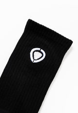 High Socks black-white Closeup1