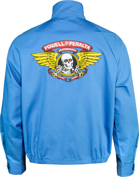 Winged Ripper postal blue Closeup2
