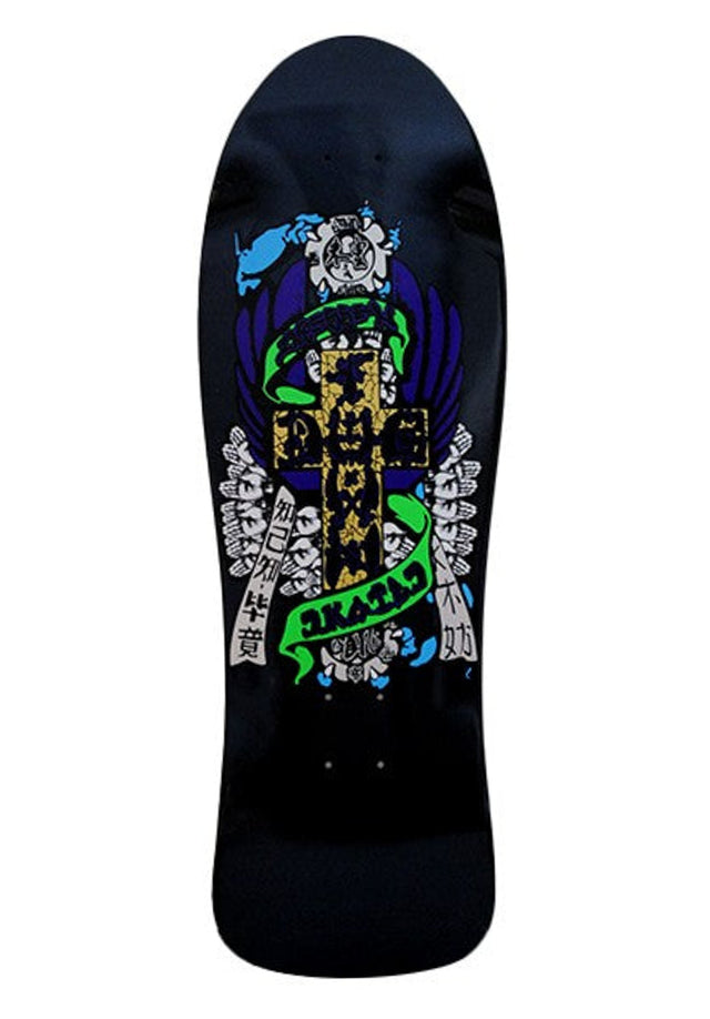 Eric Dressen Hands 80s Reissue gloss black-blue pearl full dip Vorderansicht