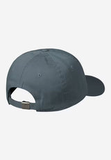 Madison Logo Cap officeblue-white Rueckenansicht