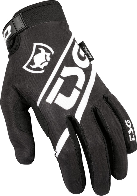 DW Glove solid black Closeup1
