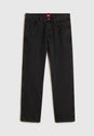 Skate Loose Bootcut Denim black Vorderansicht