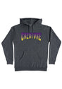 Logo Heavyweight charcoal heather-purple Vorderansicht