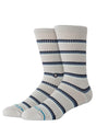 Multistripe Ribbed Crew grey Vorderansicht