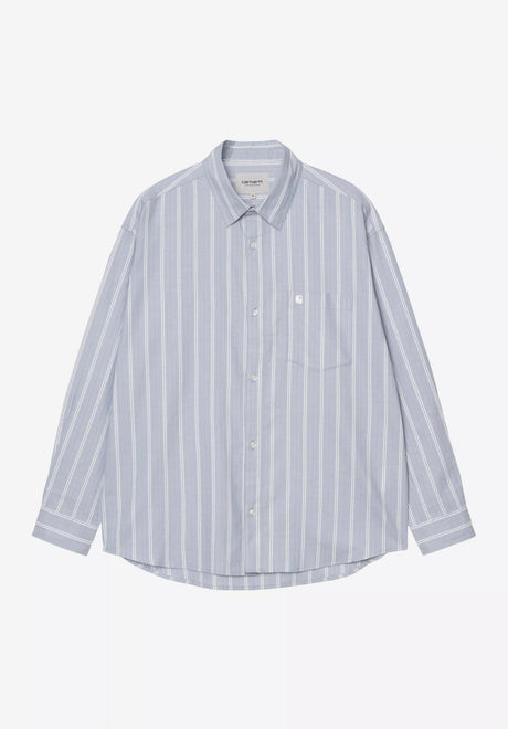 Beale bealestripe-gentleblue-white Vorderansicht
