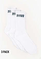 Named 3 Pack white-nightpetrol Vorderansicht