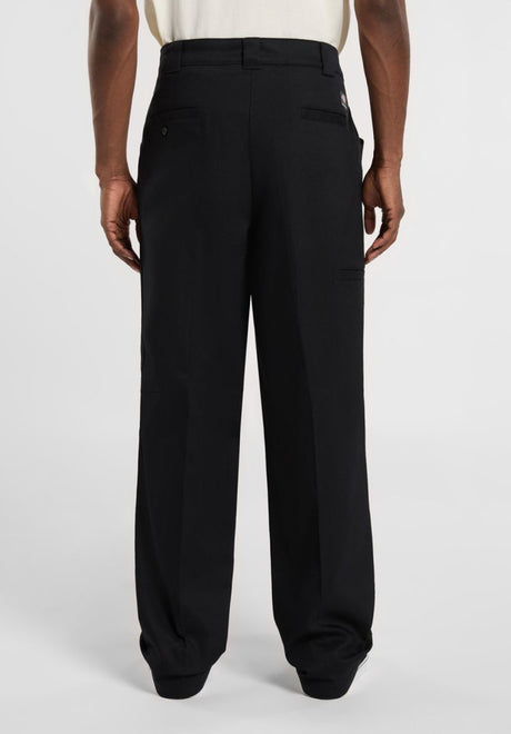 Mike Anderson Flex Twill black Rueckenansicht
