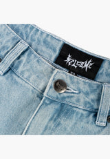 Linger Baggy Denim washed-blue Closeup1