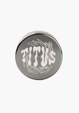 Hazy Days Pocket Metal 3 Parts Mini Grinder gunmetal Closeup1