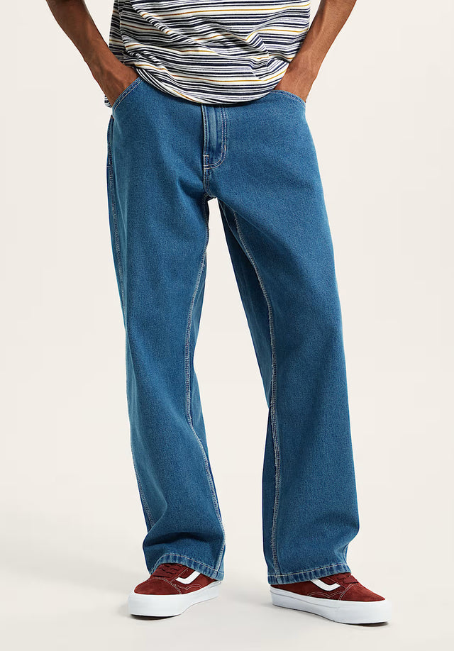 Skate Check-5 Skate Loose Denim vintageindigo Vorderansicht