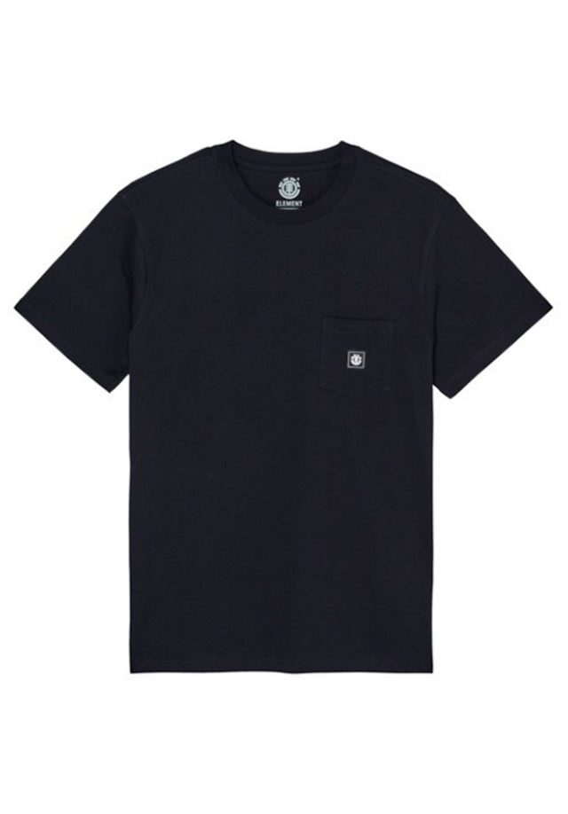 Icon Label Pocket flintblack Vorderansicht