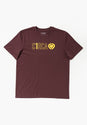 Din Icon Track redbrown-yellow Vorderansicht