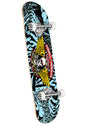 Winged Ripper Mini black-lightblue Vorderansicht