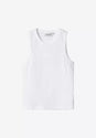W' Philips A-Shirt white Vorderansicht